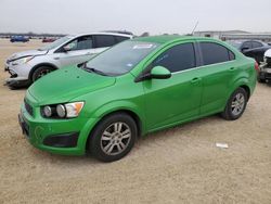 Salvage cars for sale from Copart San Antonio, TX: 2015 Chevrolet Sonic LT