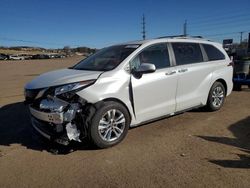 Salvage cars for sale from Copart Colorado Springs, CO: 2024 Toyota Sienna Limited