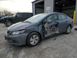 Honda Civic Vehiculos salvage en venta: 2013 Honda Civic LX