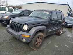 Jeep Liberty Sport salvage cars for sale: 2002 Jeep Liberty Sport