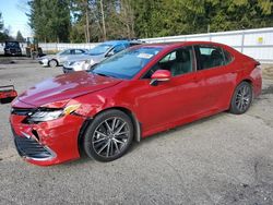 Salvage cars for sale from Copart Arlington, WA: 2024 Toyota Camry XLE