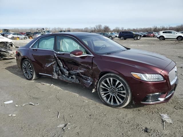 2019 Lincoln Continental Reserve