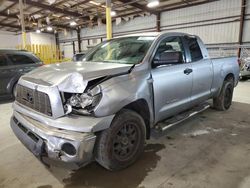 Toyota salvage cars for sale: 2007 Toyota Tundra Double Cab SR5