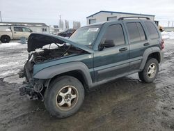 Jeep Liberty Sport salvage cars for sale: 2005 Jeep Liberty Sport