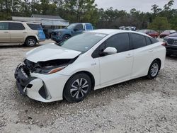 Toyota Prius salvage cars for sale: 2017 Toyota Prius Prime