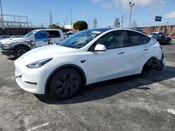 Tesla Model y Vehiculos salvage en venta: 2025 Tesla Model Y