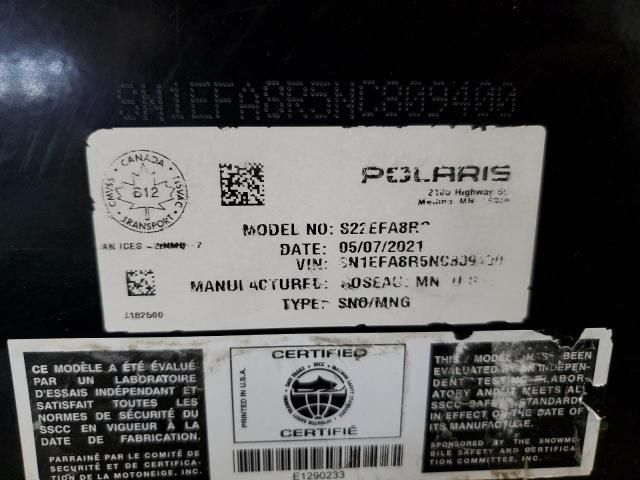 2022 Polaris 850