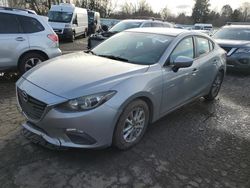 Mazda 3 salvage cars for sale: 2016 Mazda 3 Sport