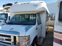 Salvage trucks for sale at Colton, CA auction: 2012 Ford Econoline E350 Super Duty Cutaway Van