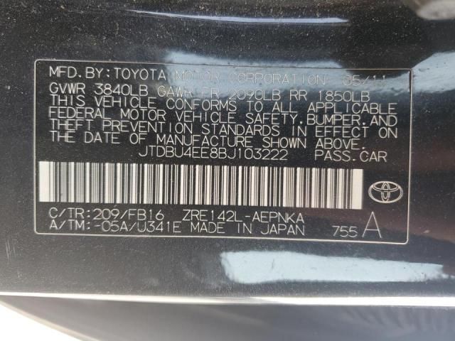 2011 Toyota Corolla Base