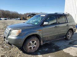 Salvage cars for sale from Copart Windsor, NJ: 2008 Honda Pilot EXL