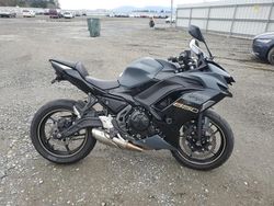 Salvage motorcycles for sale at Arlington, WA auction: 2024 Kawasaki EX650 P