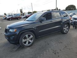 Jeep salvage cars for sale: 2014 Jeep Grand Cherokee Overland