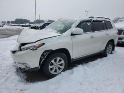 Toyota Highlander salvage cars for sale: 2012 Toyota Highlander Base
