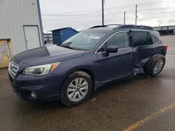 Subaru Outback 2.5i Premium salvage cars for sale: 2015 Subaru Outback 2.5I Premium