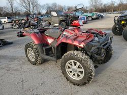 Salvage motorcycles for sale at Des Moines, IA auction: 2015 Polaris Sportsman Touring 850 SP