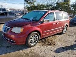 Chrysler Town & Country Touring l salvage cars for sale: 2013 Chrysler Town & Country Touring L