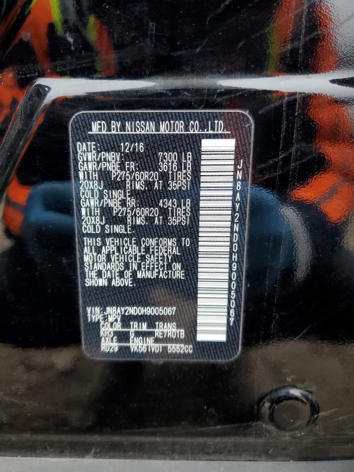2017 Nissan Armada Platinum