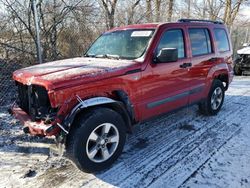 Jeep Liberty salvage cars for sale: 2008 Jeep Liberty Sport