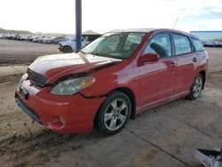 Toyota Corolla salvage cars for sale: 2008 Toyota Corolla Matrix XR