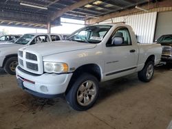 Dodge salvage cars for sale: 2004 Dodge RAM 1500 ST