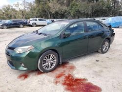 Salvage cars for sale from Copart Ocala, FL: 2015 Toyota Corolla L