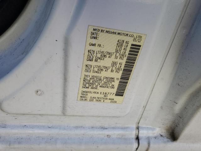 2012 Nissan NV 2500