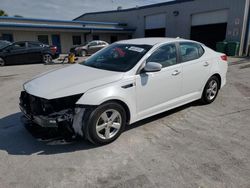 Salvage cars for sale from Copart Fort Pierce, FL: 2015 KIA Optima LX