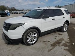 Ford Explorer salvage cars for sale: 2013 Ford Explorer Police Interceptor