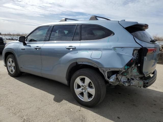 2021 Toyota Highlander Hybrid LE