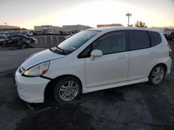 Honda fit salvage cars for sale: 2007 Honda FIT S