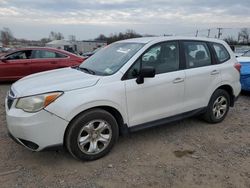 Subaru Forester salvage cars for sale: 2014 Subaru Forester 2.5I