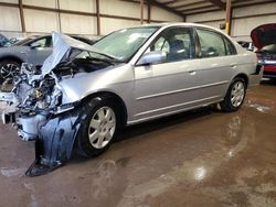 Honda Civic salvage cars for sale: 2002 Honda Civic EX