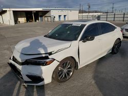 Salvage cars for sale from Copart Sun Valley, CA: 2022 Honda Civic Touring