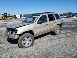 Jeep salvage cars for sale: 1999 Jeep Grand Cherokee Limited