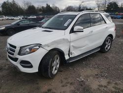 Mercedes-Benz gle-Class salvage cars for sale: 2016 Mercedes-Benz GLE 350 4matic