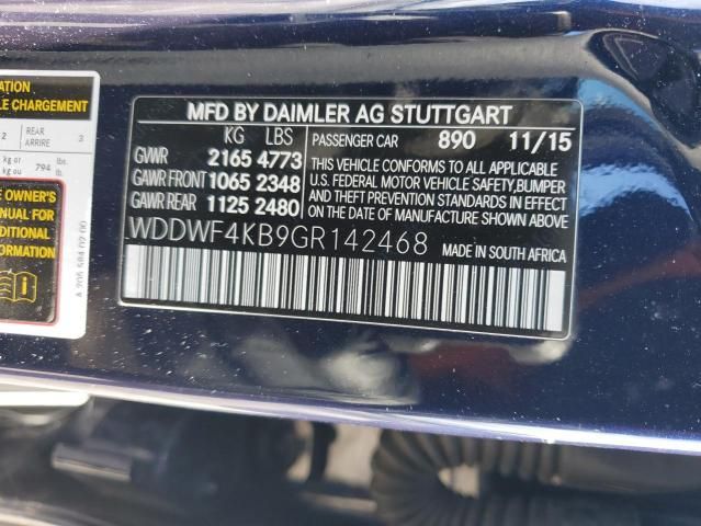 2016 Mercedes-Benz C 300 4matic