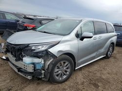 Toyota Sienna xle salvage cars for sale: 2021 Toyota Sienna XLE