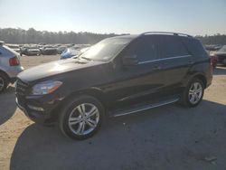 Salvage cars for sale from Copart Harleyville, SC: 2013 Mercedes-Benz ML 350 Bluetec