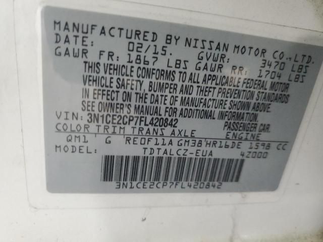 2015 Nissan Versa Note S