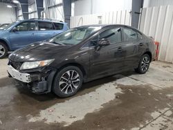 Honda Civic salvage cars for sale: 2013 Honda Civic EX