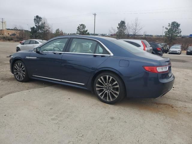 2017 Lincoln Continental Reserve