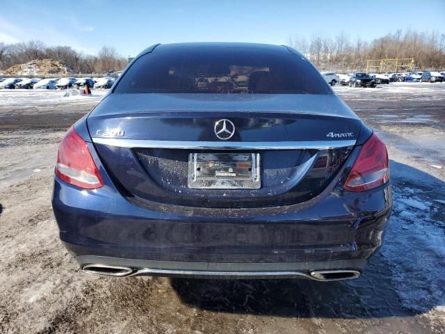 2016 Mercedes-Benz C 300 4matic