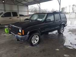 Salvage cars for sale from Copart Cartersville, GA: 2001 Jeep Cherokee Sport