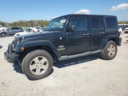 Jeep salvage cars for sale: 2011 Jeep Wrangler Unlimited Sahara