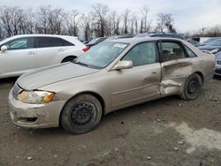 Toyota Avalon salvage cars for sale: 2000 Toyota Avalon XL