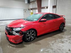 Honda Civic salvage cars for sale: 2017 Honda Civic SI