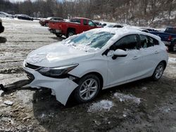 Chevrolet salvage cars for sale: 2018 Chevrolet Cruze LT