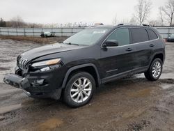 Jeep salvage cars for sale: 2015 Jeep Cherokee Limited