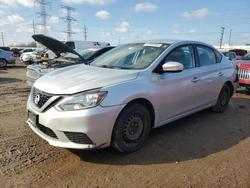 2016 Nissan Sentra s en venta en Elgin, IL